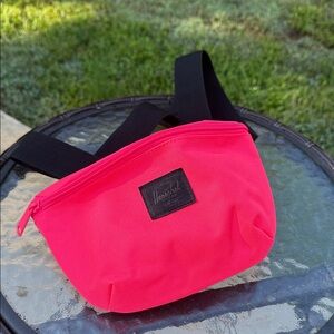 Herschel Supply Company Neon Pink Crossbody Bag